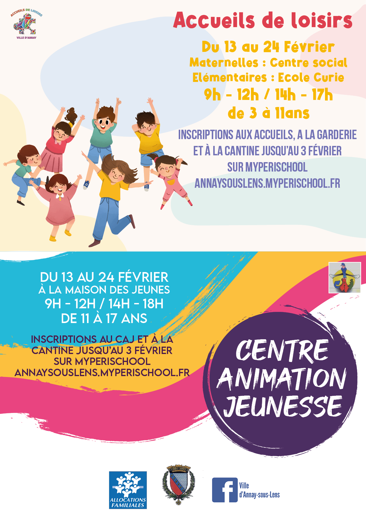 Affiche acm caj hiver 2023