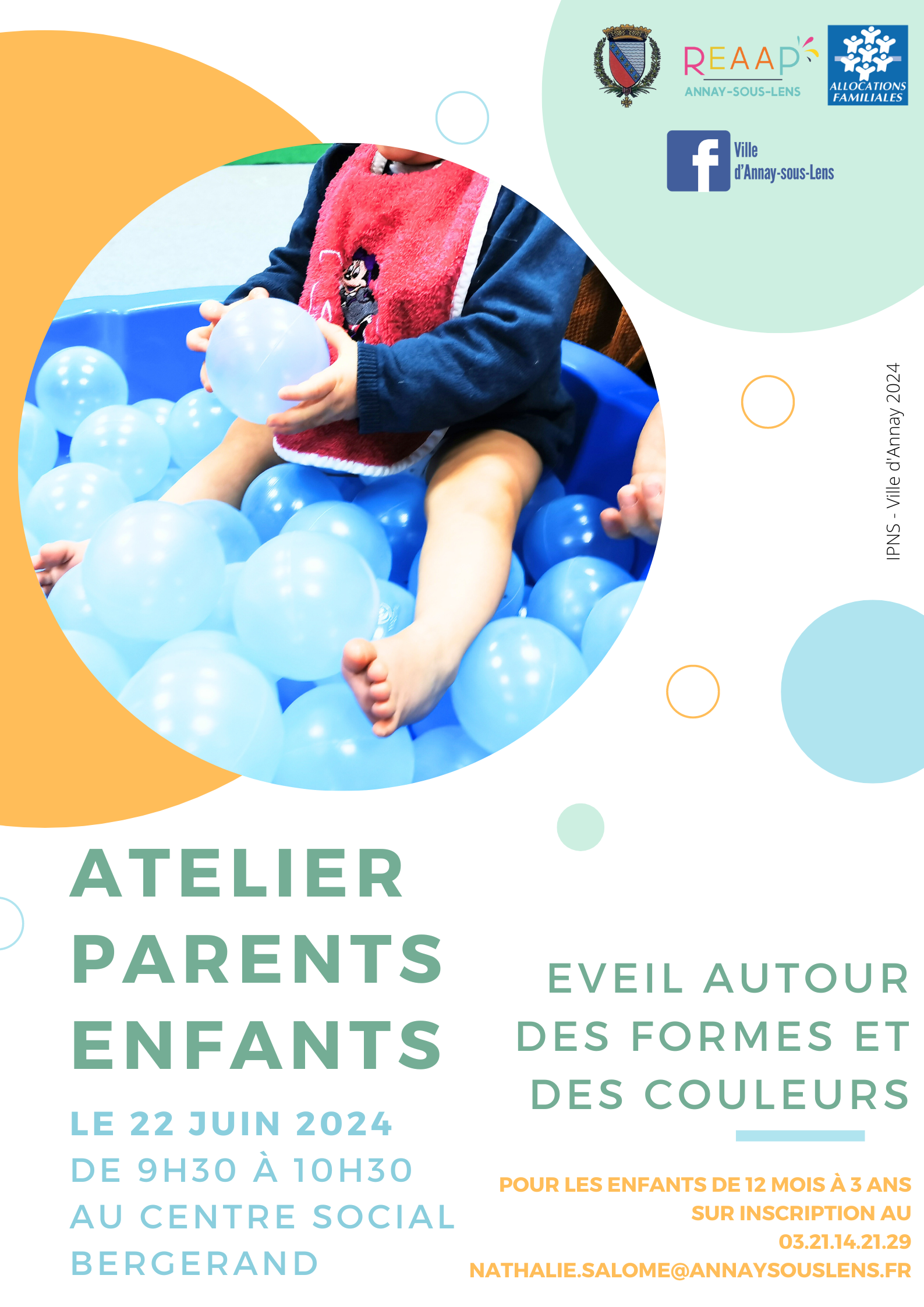 Atelier Parent Enfant forme et couleur